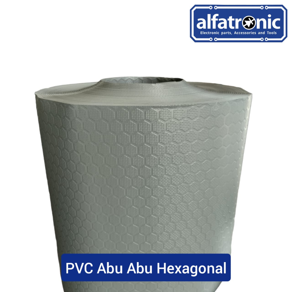 PVC FILM 3D PROFILE K132-OY5HE ABU-ABU / DARK GREY PER METER