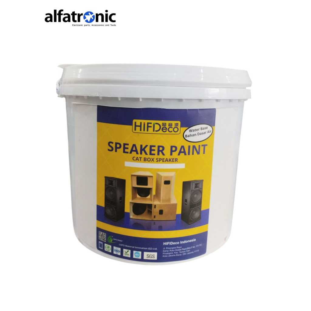 CAT BOX SPEAKER WATERBASE HIFIDECO SANDTEX CY 681 BLACK 10 KG